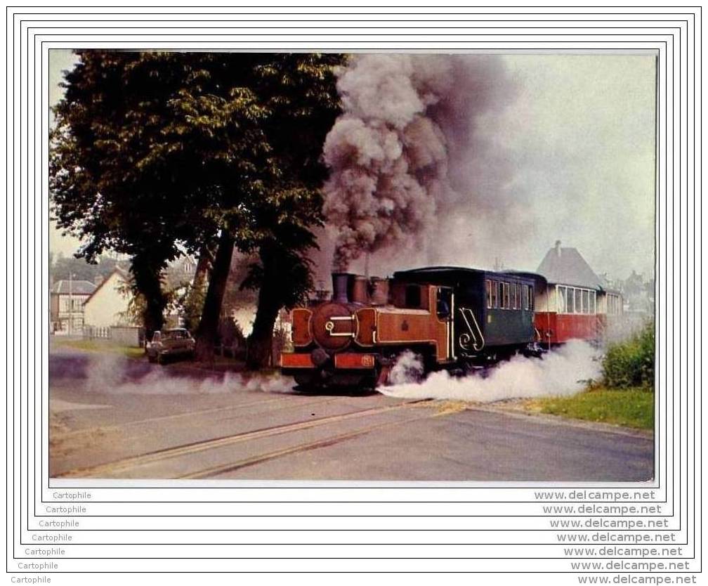 Chemin De Fer Baie De Somme - Locomotive 020 Corpet-Louvet Au Depart De ST Valery Vers Noyelles - Saint Valery Sur Somme