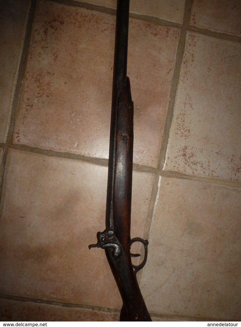 1850 ?  Fusil De Chasse Ancien  A Chargement Par Bouche (pour Décoration , Instruction Ou Collection) - Autres & Non Classés