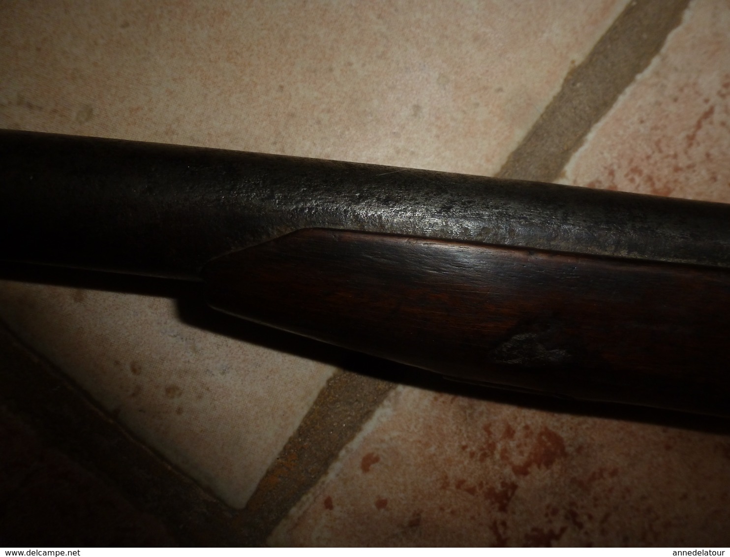 1850 ?  Fusil de chasse ancien  a chargement par bouche (pour décoration , instruction ou collection)