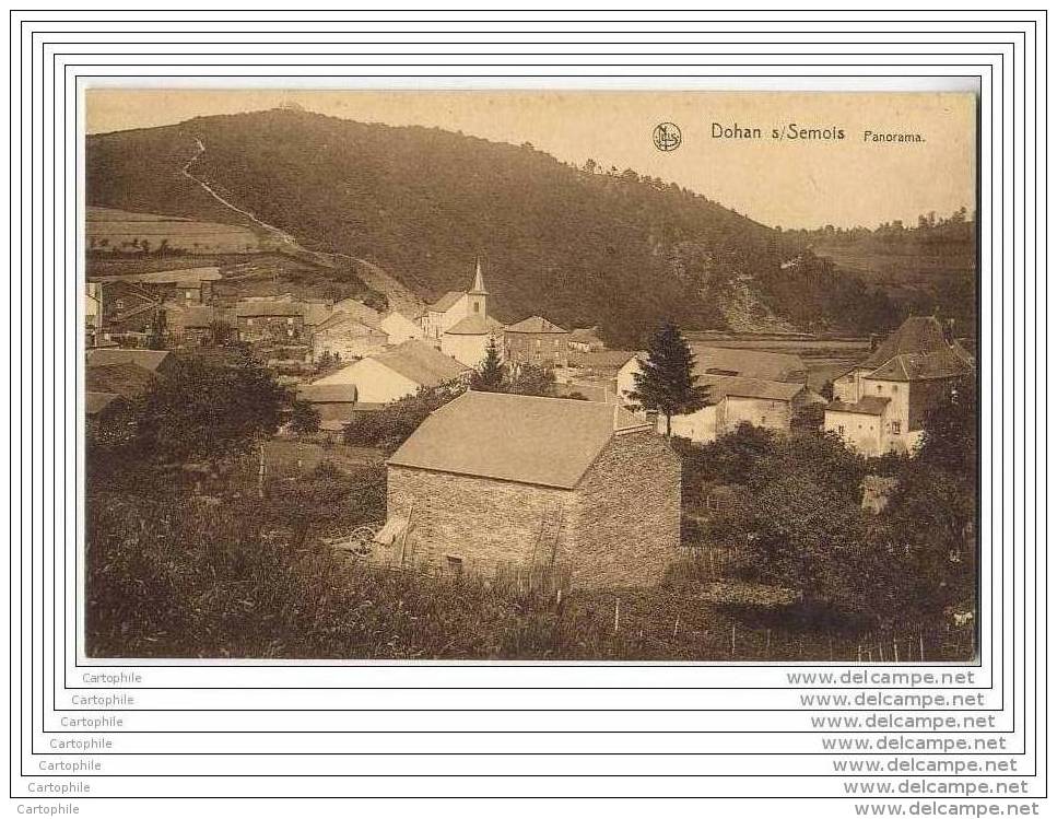 Belgique - Dohan S/ Semois - Panorama - Bouillon