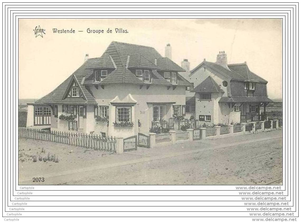 Westende - Groupe De Villas - Westende