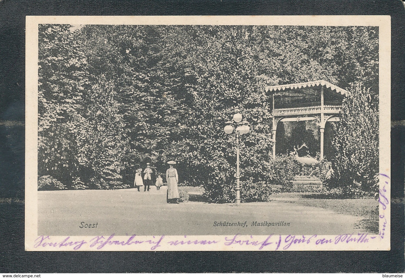 Soest, Schützenhof, Musikpavillon, 1915 (26) - Soest