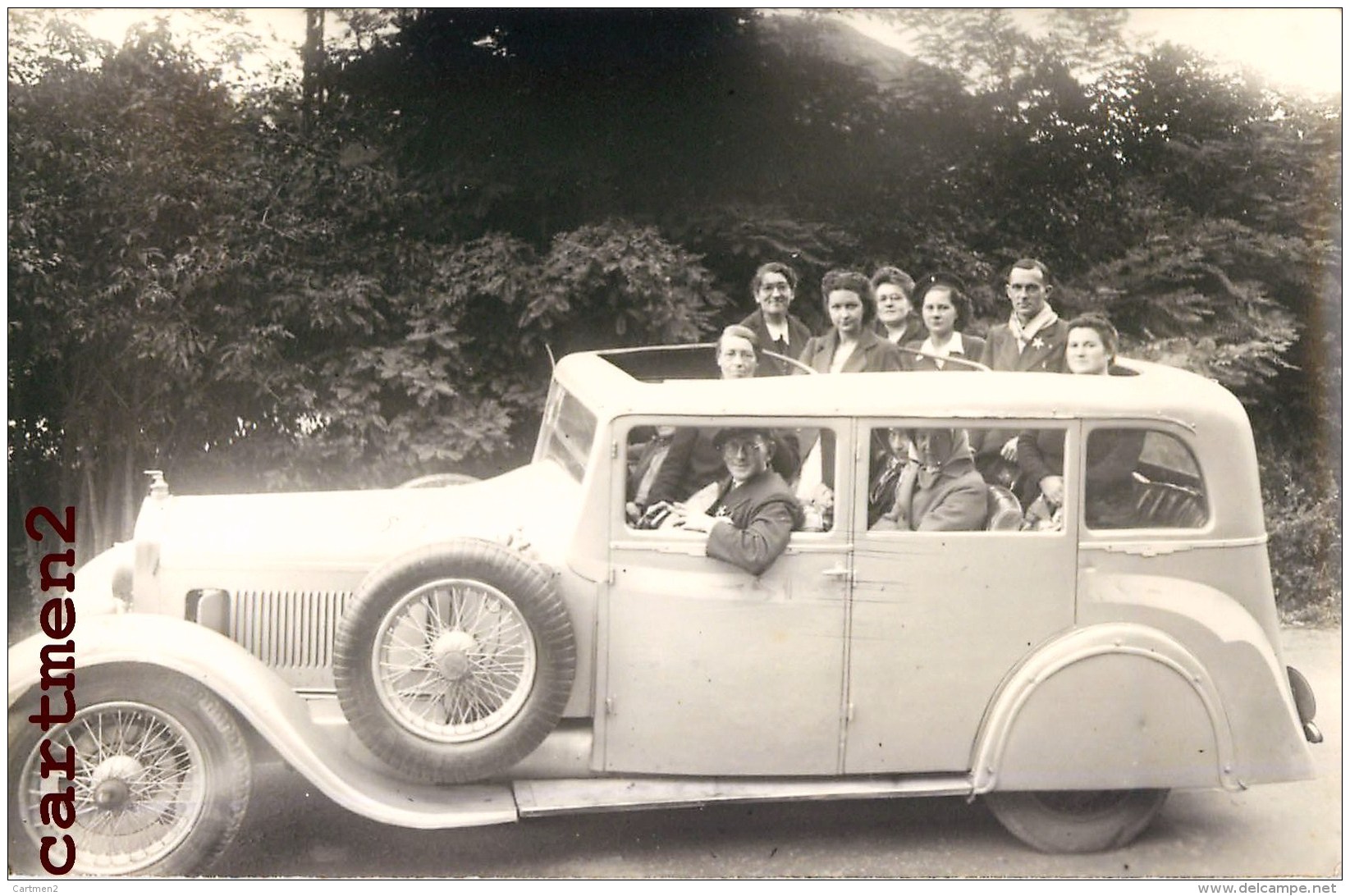 CARTE PHOTO : AUTOMOBILE VOITURE CAR DANS LA SEINE-MARITIME 76 - Voitures De Tourisme