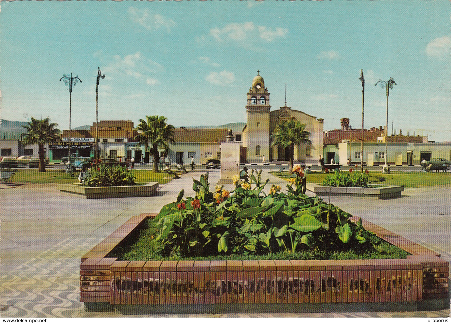 PERU - Chimbote - Panorama Of Plaza De Armas - Peru