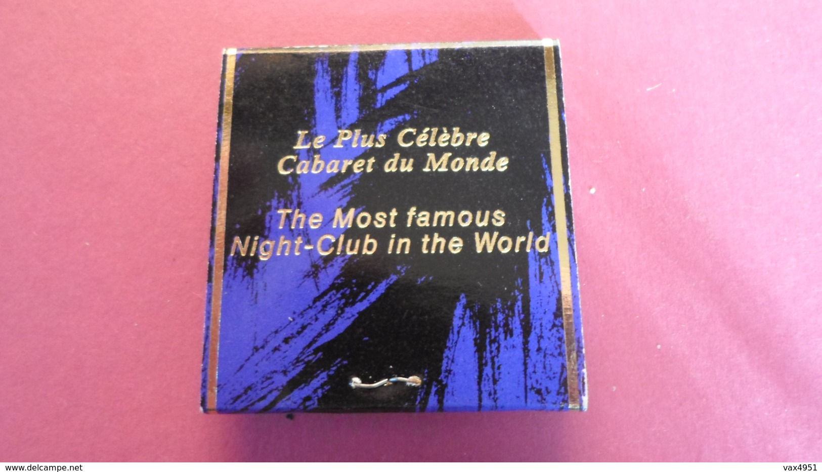 BOITES D ALLUMETTES  LIDO DE PARIS  CABARET *****  RARE    A  SAISIR  **** - Boites D'allumettes