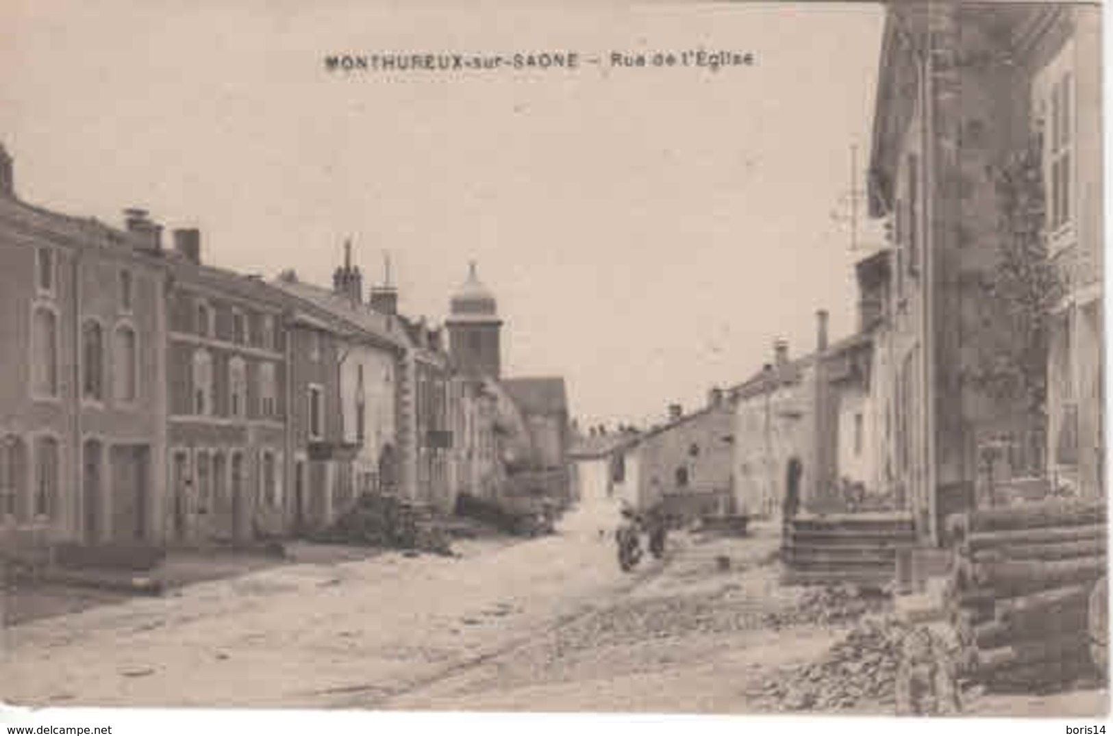 88-1713  -   MONTHUREUX  Sur  SAONE   -  Rue De L' Eglise - Monthureux Sur Saone