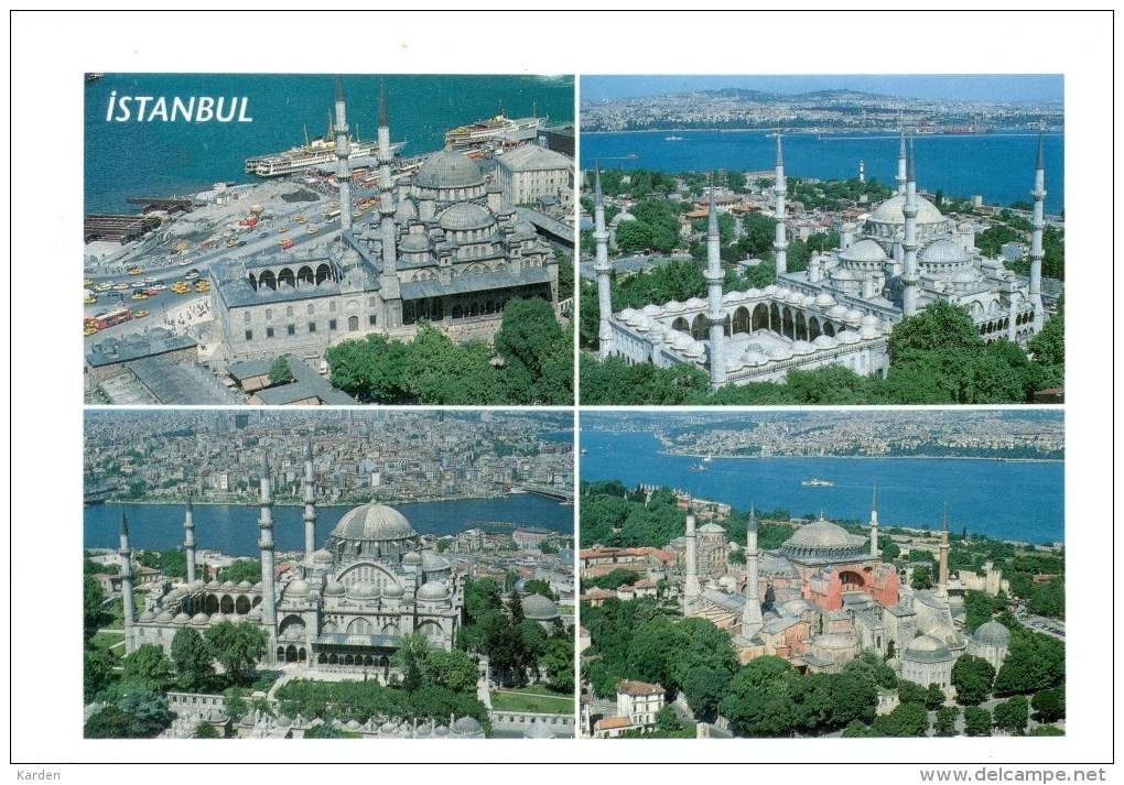 Turkije Istanbul  TheNew Mosque - Suleymaniye Mosque -Sultanahmet Mosque -  Ayasofya Museum - Turchia