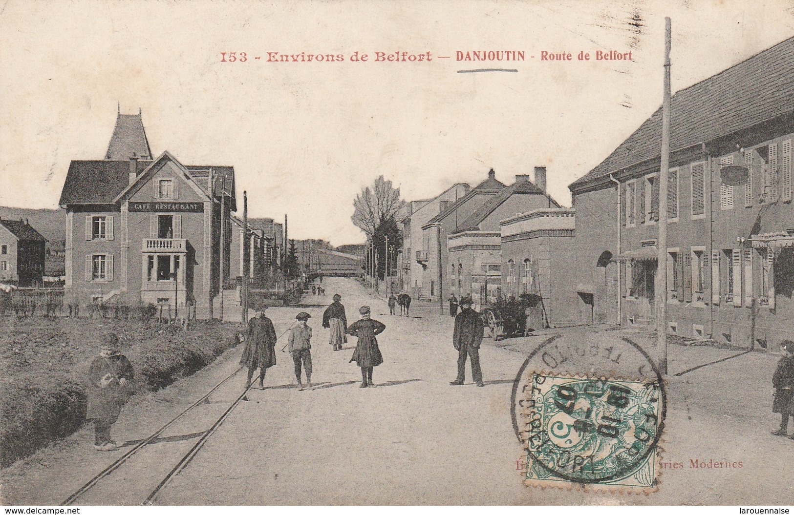 90 - DANJOUTIN - Route De Belfort - Danjoutin