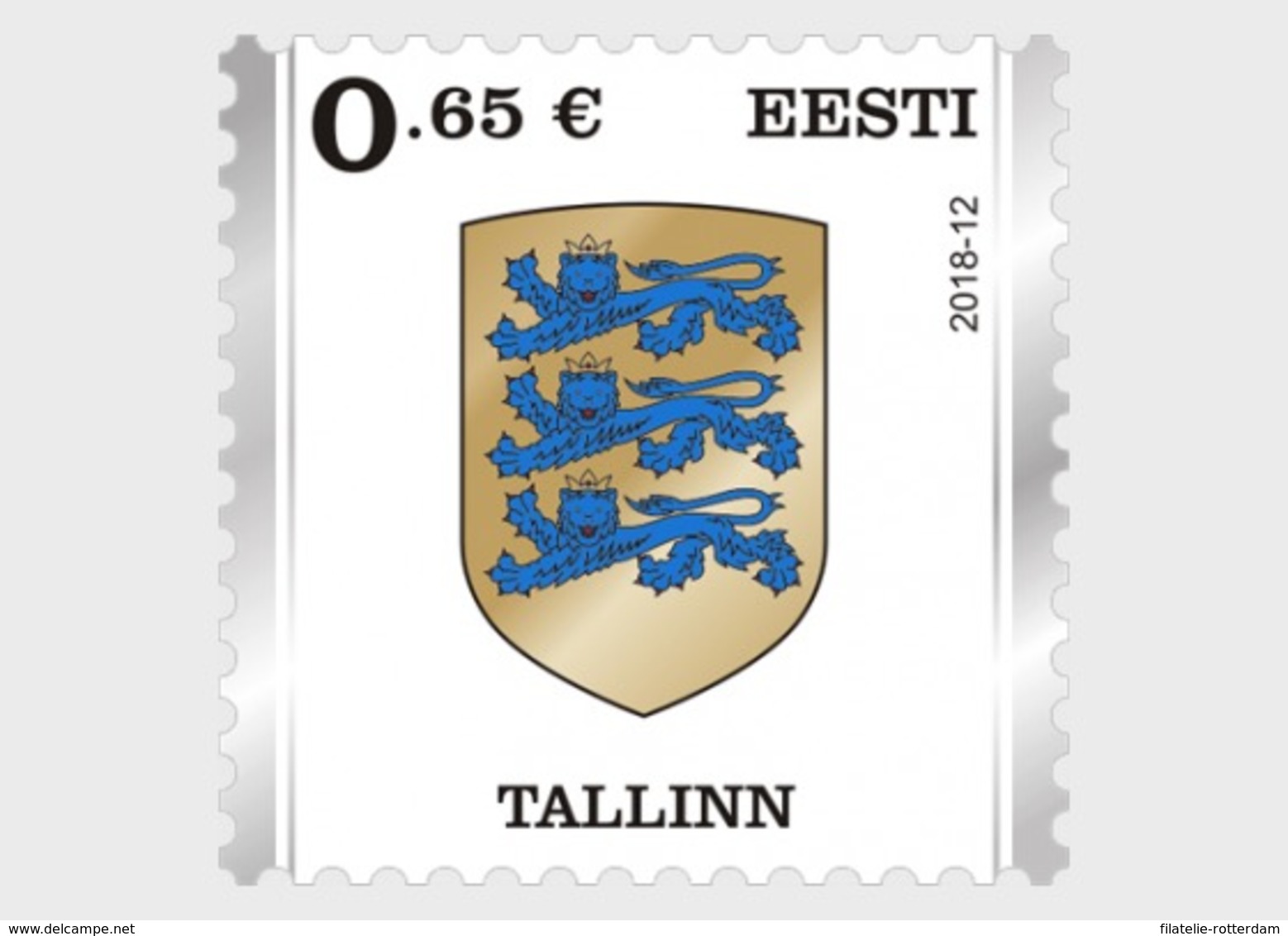 Estland / Estonia - Postfris / MNH - Wapenschild Tallinn 2018 - Estonia