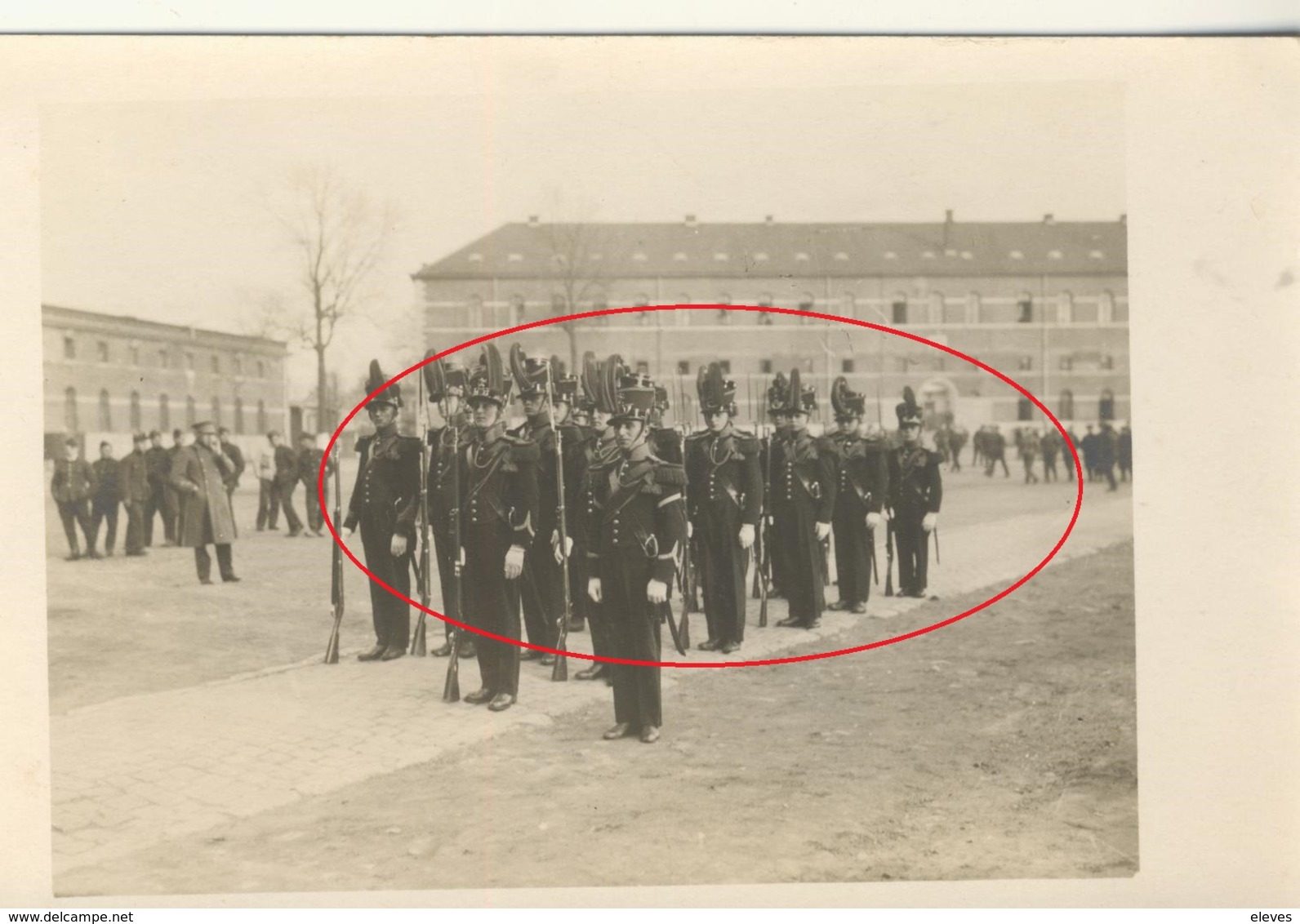 Carte Photo Caserne  BARON RUQUOY Tournai Doornik - Tournai