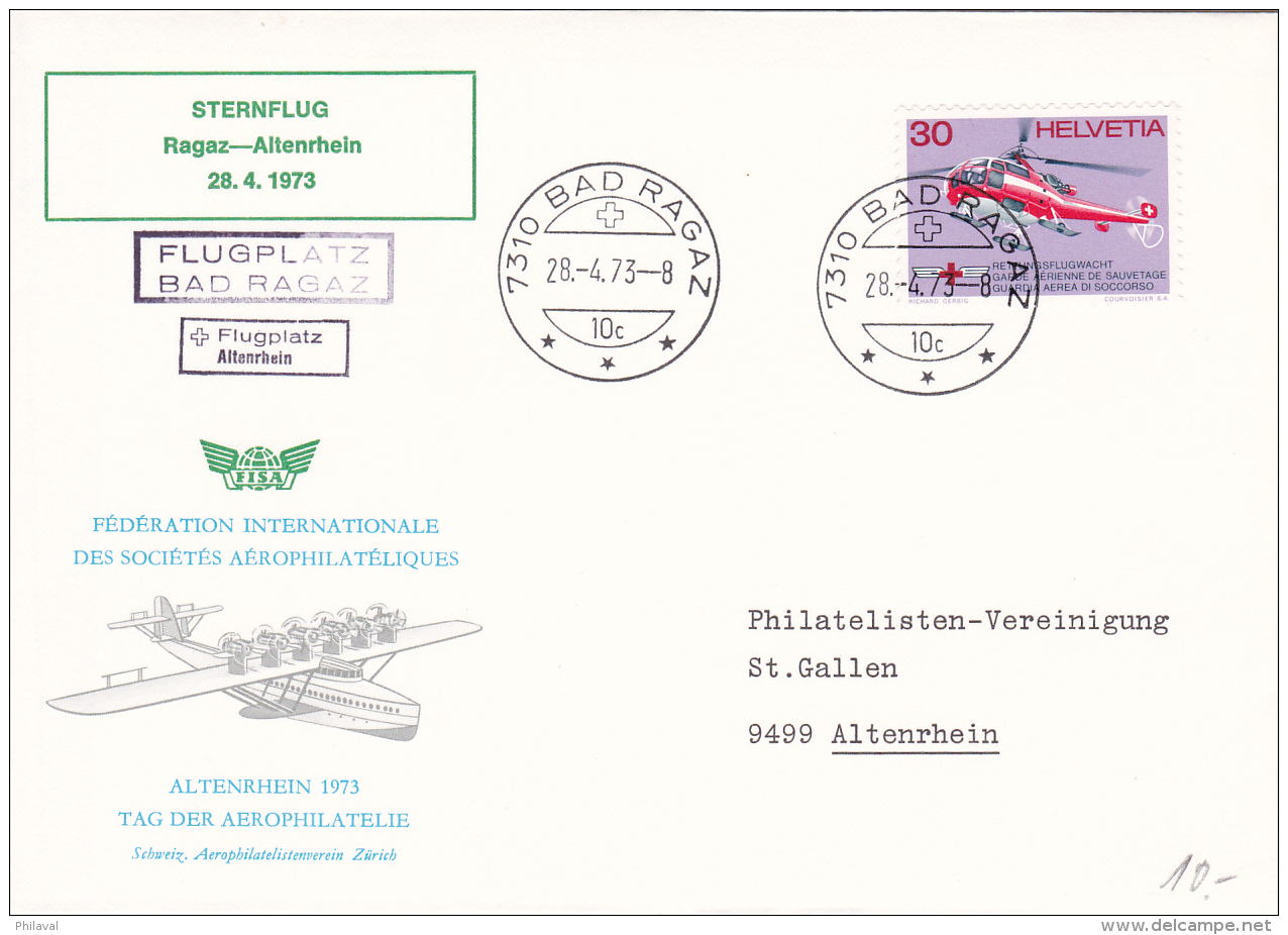 Sternflug Ragaz-Altenrhein 28.4.1973 - Andere & Zonder Classificatie