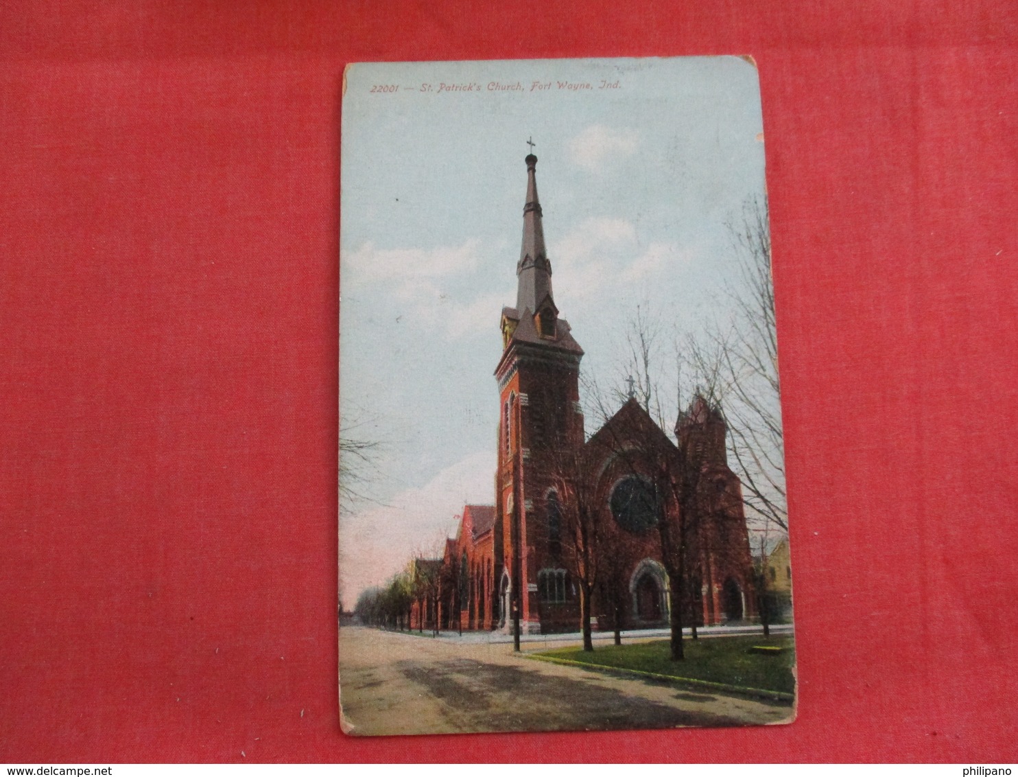 - St. Patricks Church  Indiana > Fort Wayne  Ref 2985- - Fort Wayne