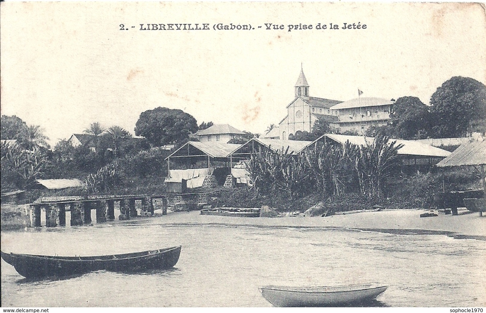 GABON - LIBREVILLE - Vue Prise De La Jetée - Gabon