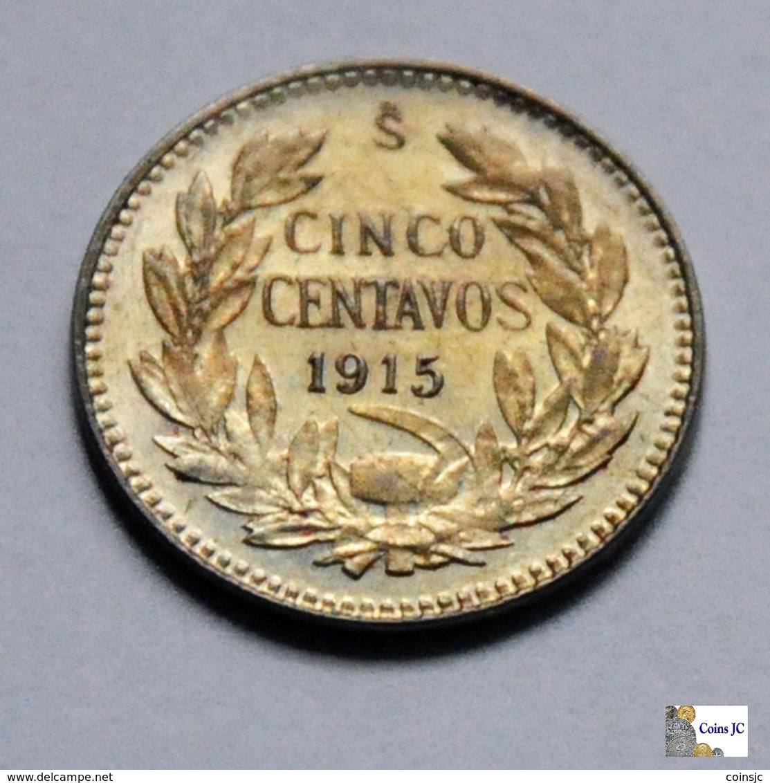 Chile - 5 Centavos - 1915 - Chili