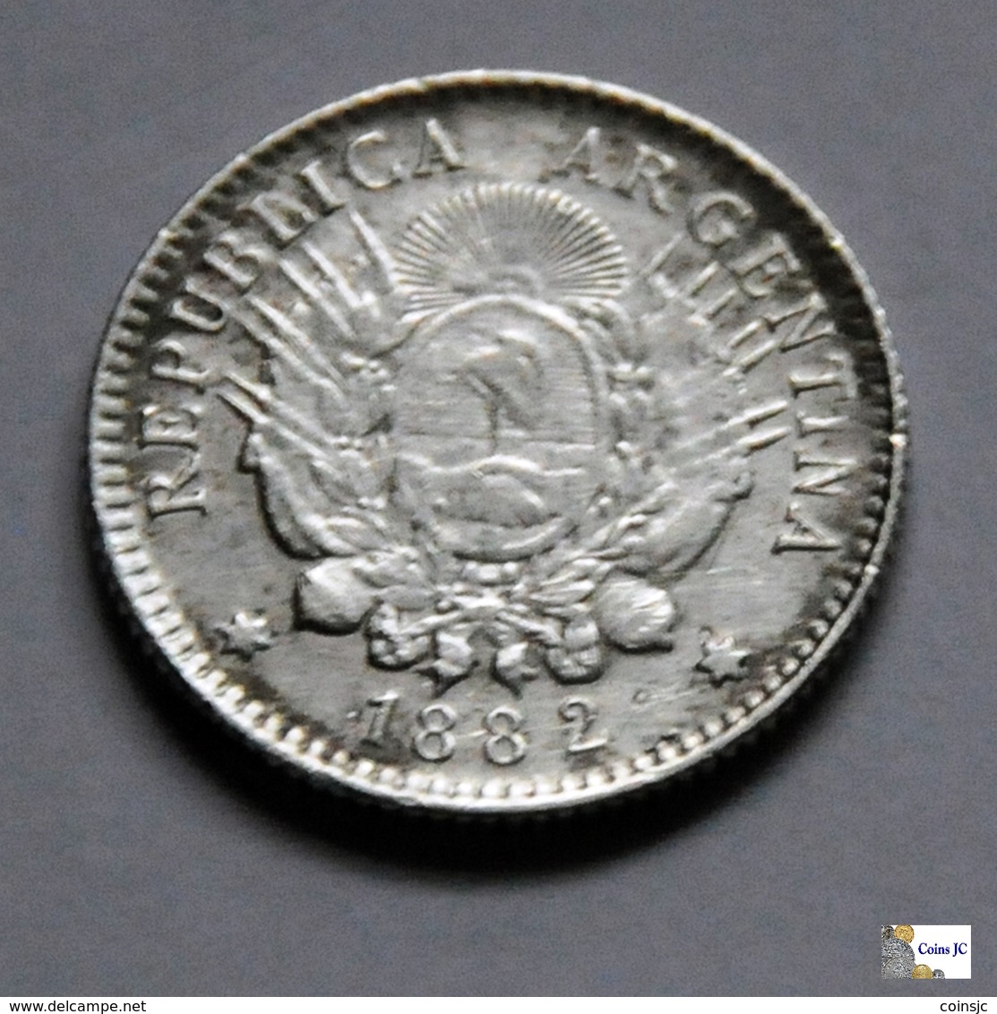 Argentina - 10 Centavos - 1882 - Argentina