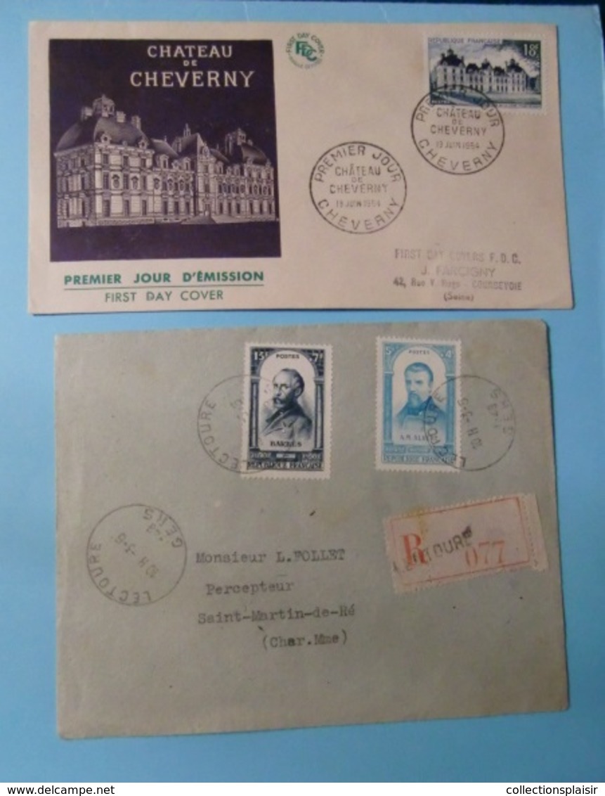 LIQUIDATION + DE 400 FDC ET DOCUMENTS FEUILLETS NOMBREUX THEMES A SAISIR/gros carton