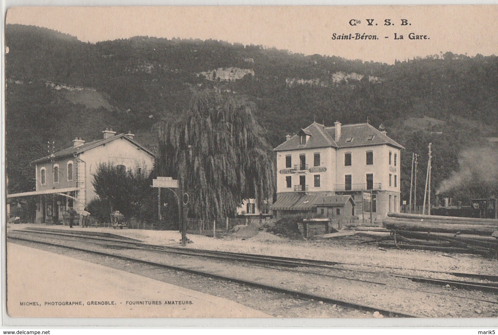 Compagnie V.S.B. - Gare De ST BERON (Savoie) - Stations Without Trains