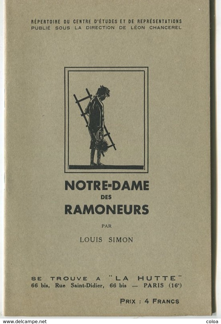 Scoutisme Théâtre Louis SIMON Notre-Dame Des Ramoneurs - 1901-1940