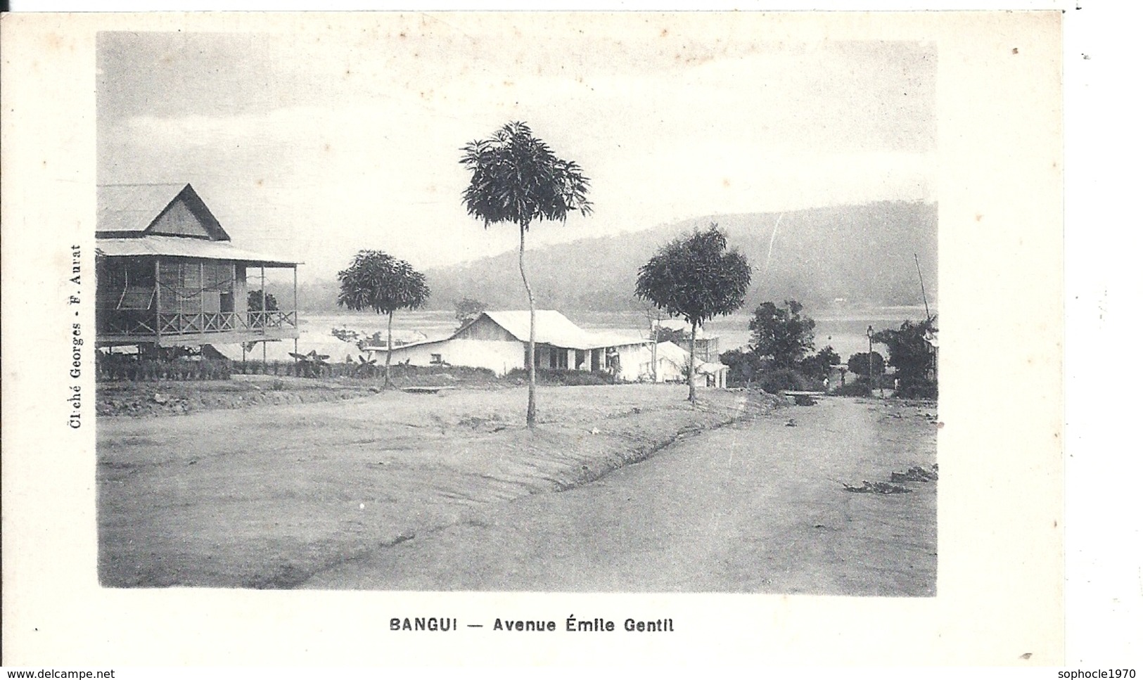 CENTREAFRIQUE - République Du Centre Afrique - BANGUI - Avenue Emile Gentil - Centrafricaine (République)