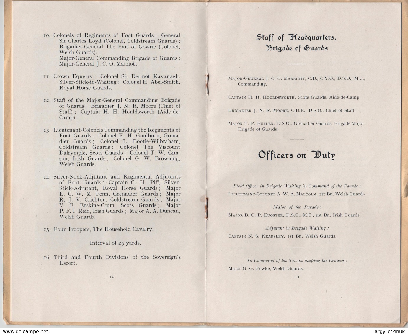 KING GEORGE 6TH TROOPING THE COLOUR BIRTHDAY PRINCESS ELIZABETH 1949