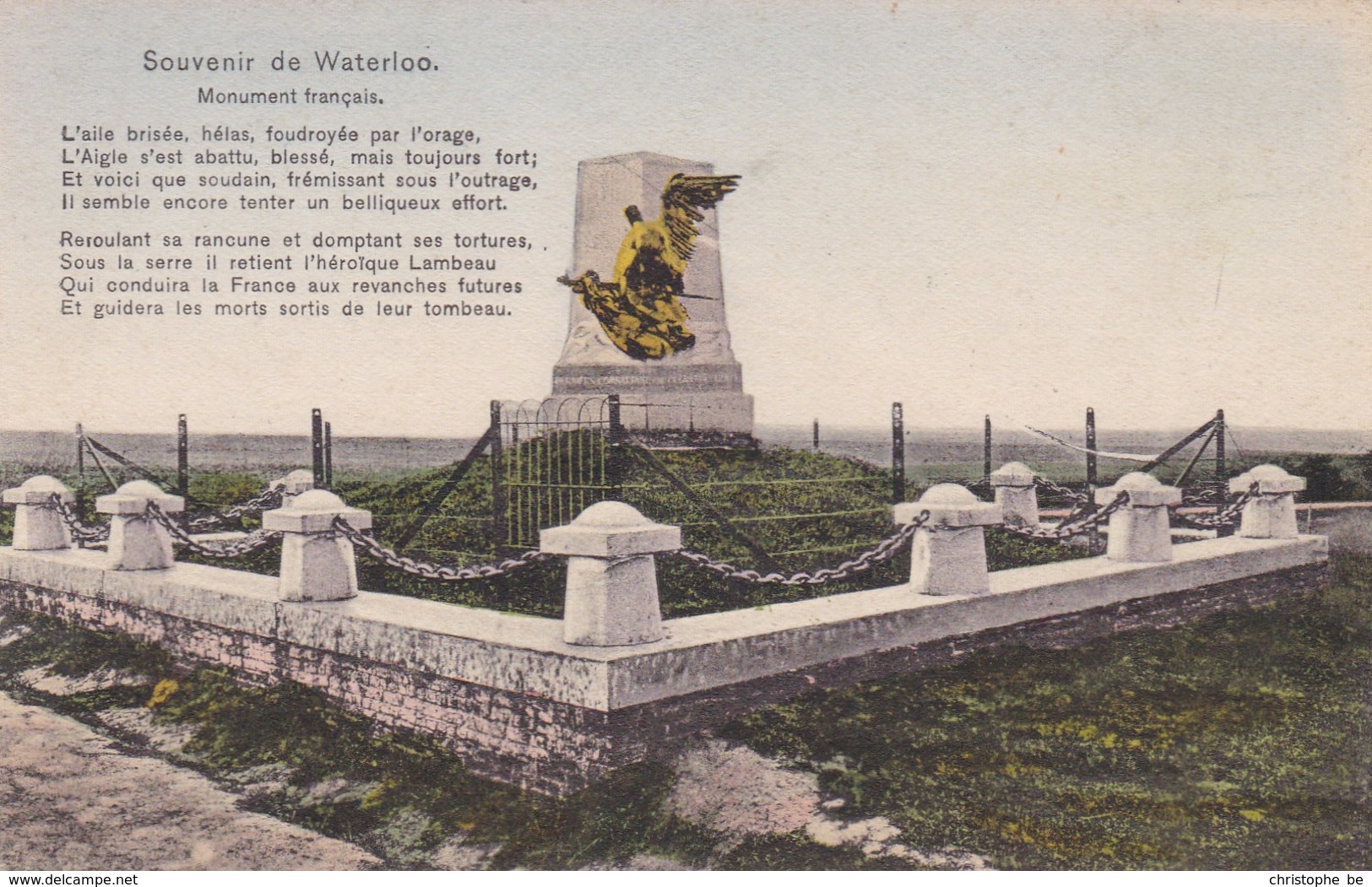 Souvenir De Waterloo, Monument Français (pk47039) - Waterloo