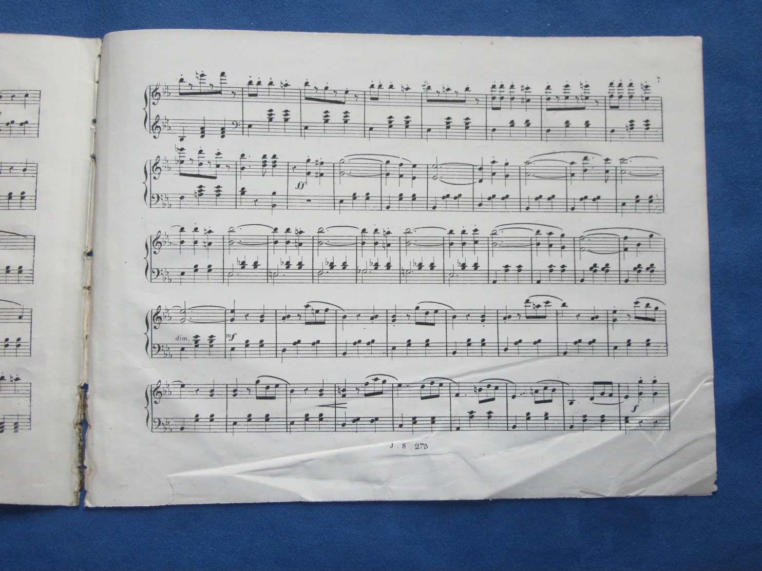 CAF CONC PIANO GF PARTITION XIX STRAUSS VALSE DU COURONNEMENT KOENIGSBERG 1861 KÖNIGSBERG PRUSSE - Other & Unclassified