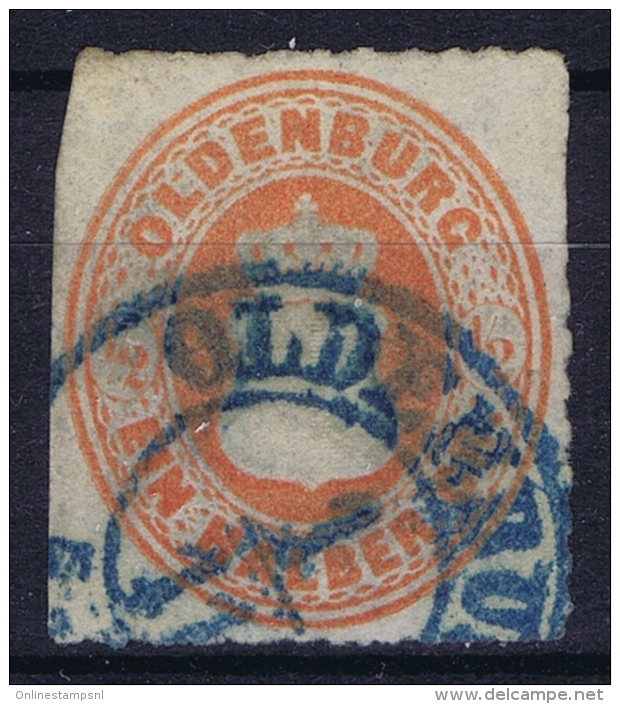 Oldenburg  Mi 16 Aa Obl./Gestempelt/used   1862 - Oldenburg