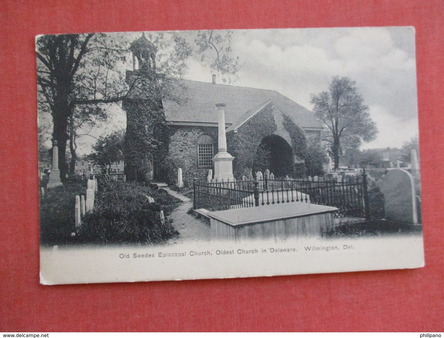 Cemetery-- Old Swedes Episcopal Church  Delaware > Wilmington ---  - Ref 2986 - Wilmington