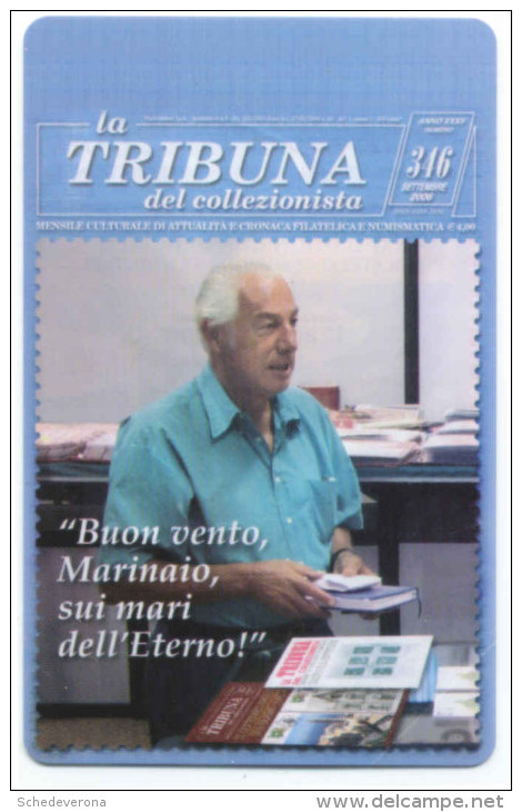 TRIBUNA DEL COLLEZIONISTA SCHEDA TELEFONICA TELECOM 2432 - Públicas Especiales O Conmemorativas