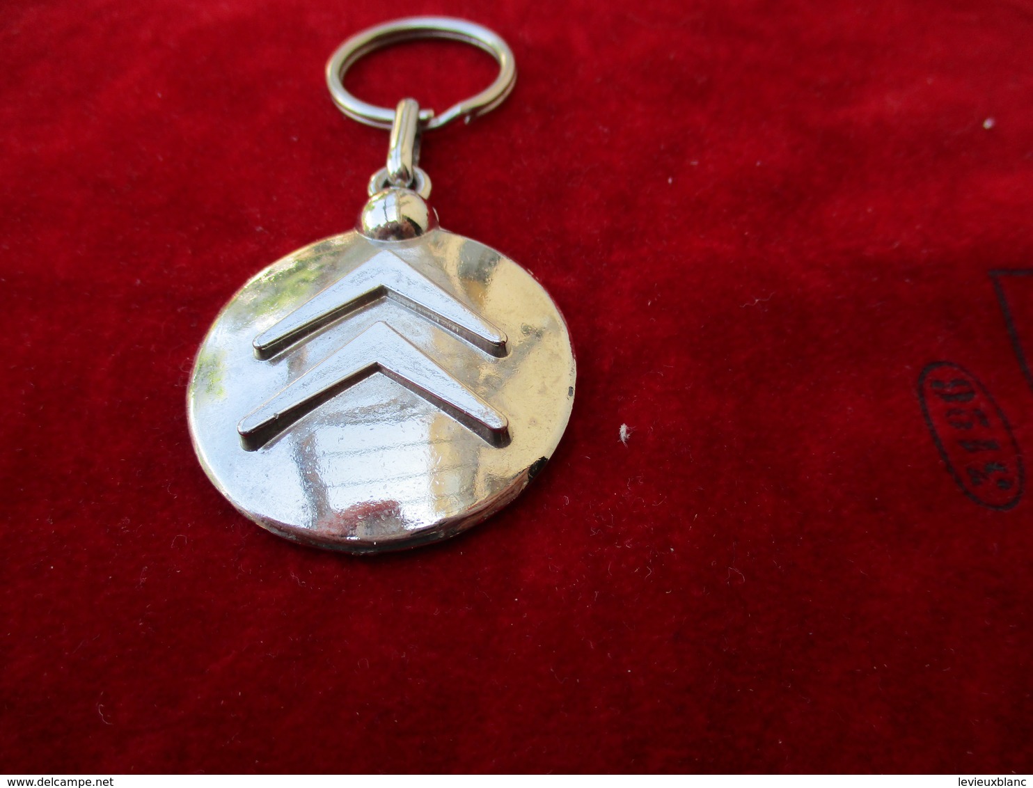 Automobile/ Citroën/ SAINT QUENTIN En YVELINES/ Bronze Chromé/ Vers 1970-1980        POC270 - Key-rings