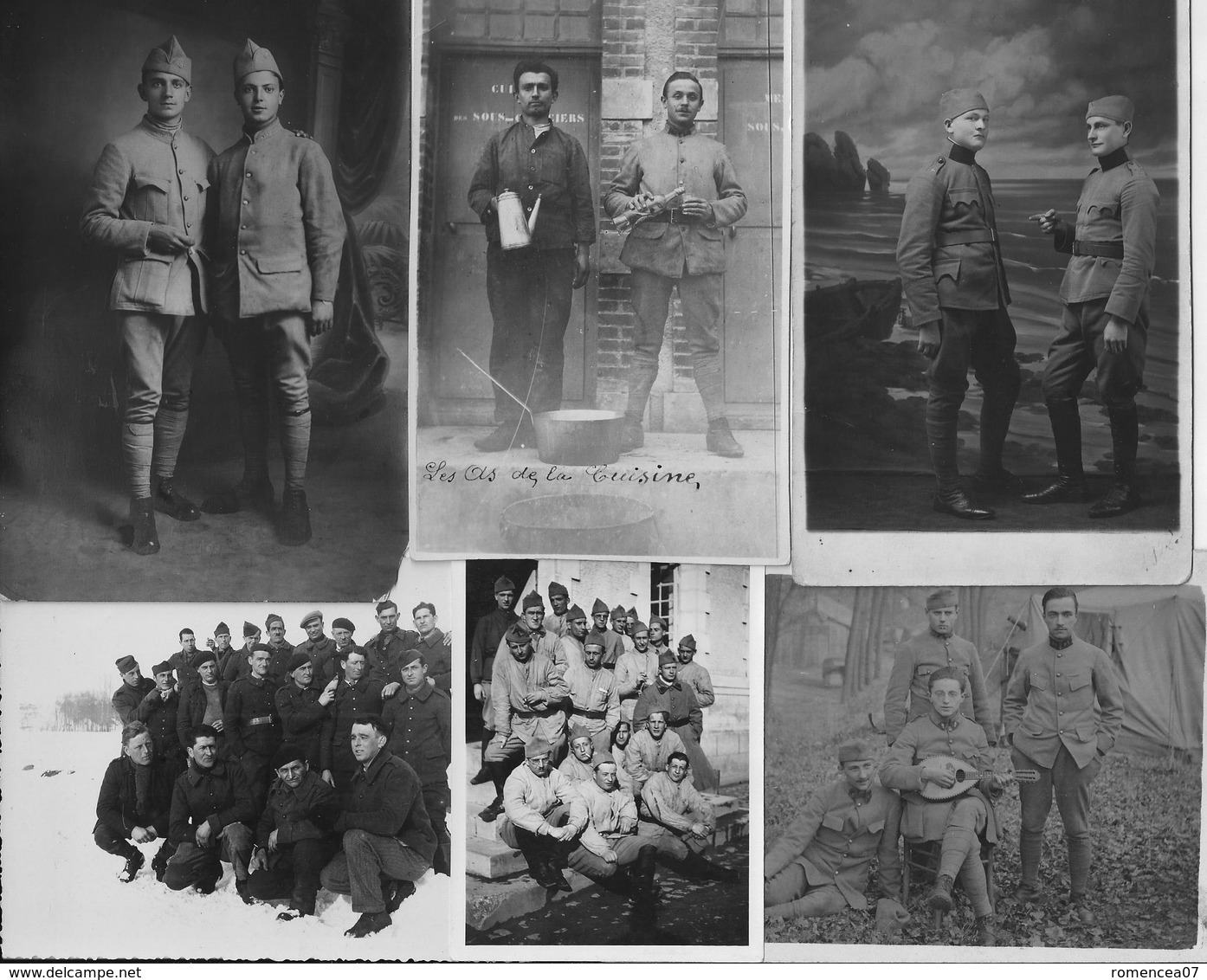 Thème MILITAIRE - Lot De 6 Cartes-photos Et Photographies - Diverses - Guerre, Paix WW - A Voir ! - Other & Unclassified