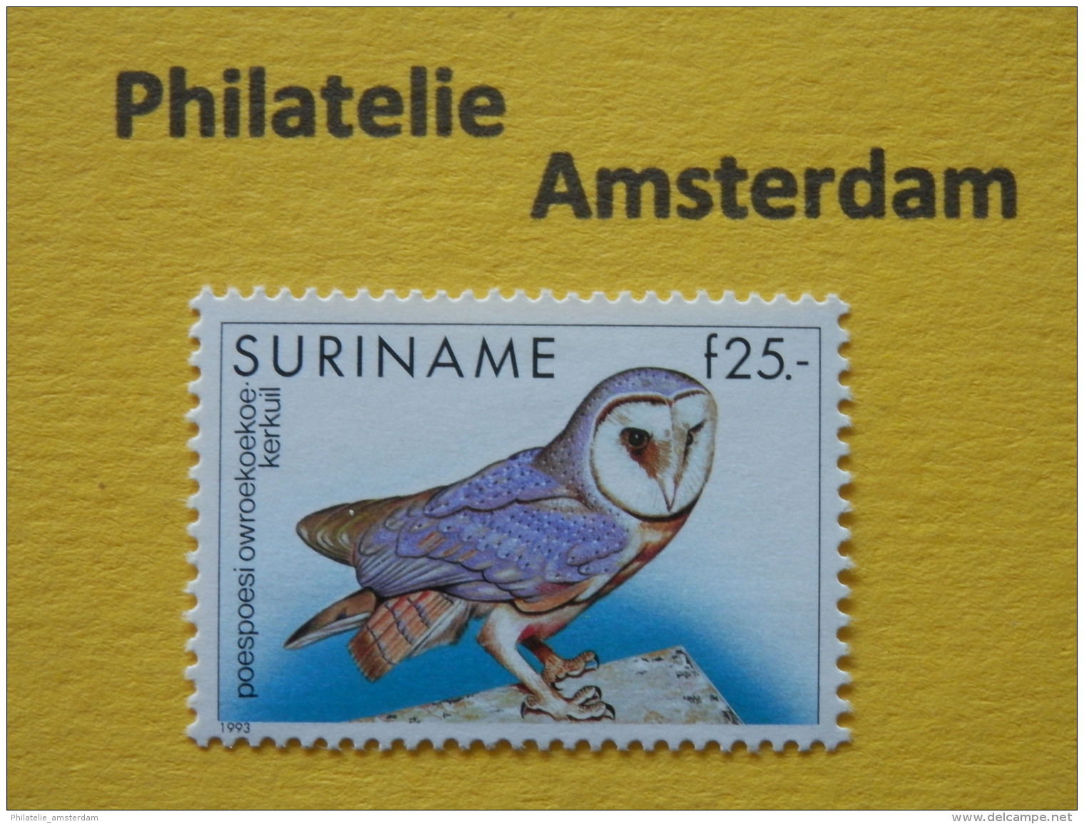 Suriname 1993, FAUNA BIRDS OISEAUX VOGELS VÖGEL AVES: Mi 1429, ** - Andere & Zonder Classificatie