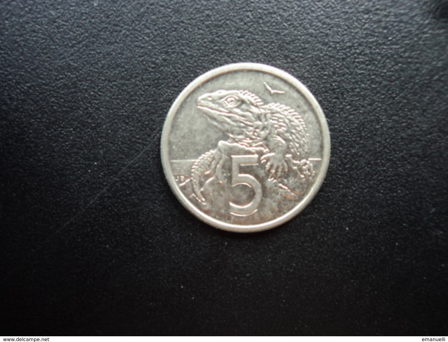 NOUVELLE ZÉLANDE : 5 CENTS  1982 (o)   KM 34.1    SUP+ - New Zealand