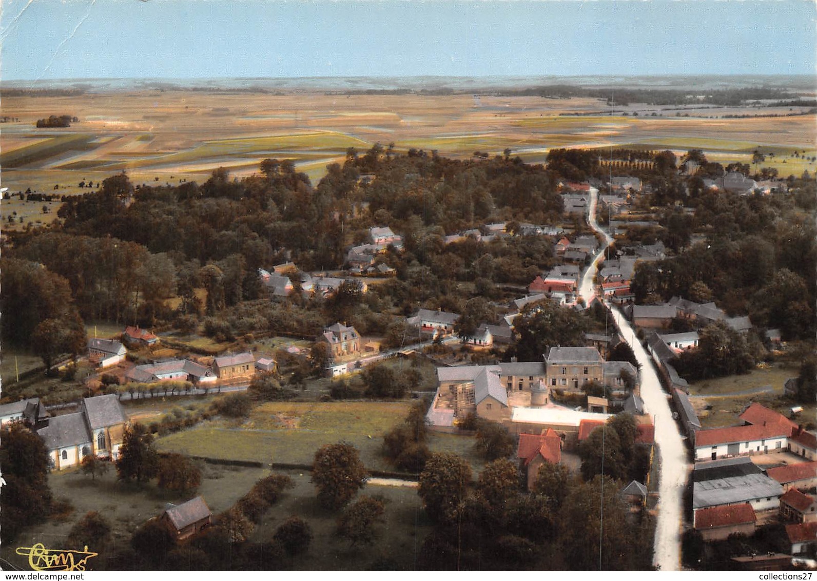 80-YVRENCHEUX-VUE AERIENNE - Autres & Non Classés