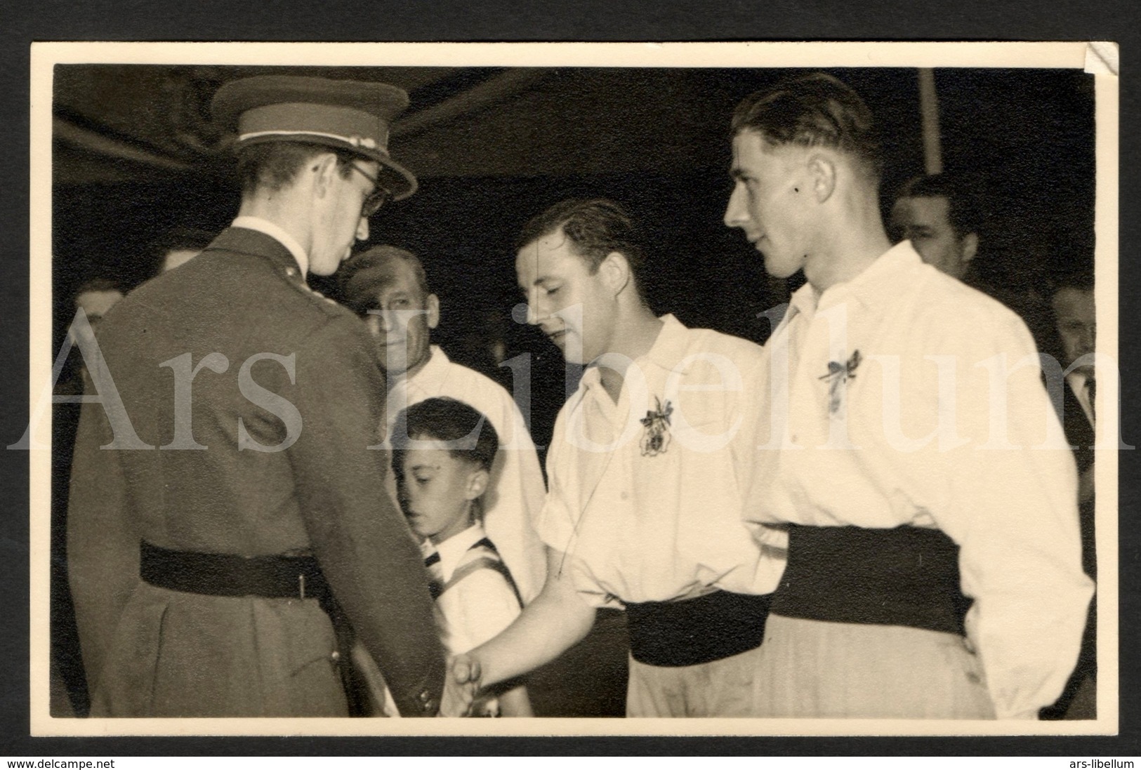 Photo Postcard / ROYALTY / Belgium / Belgique / Roi Baudouin / Koning Boudewijn / Sablon / 1951 - Places, Squares