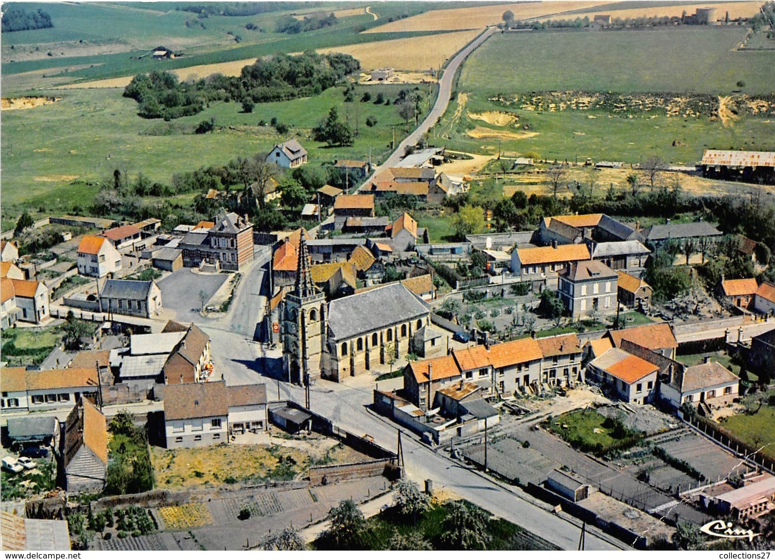 80-BOURDON-VUE GENERALE AERIENNE - Autres & Non Classés