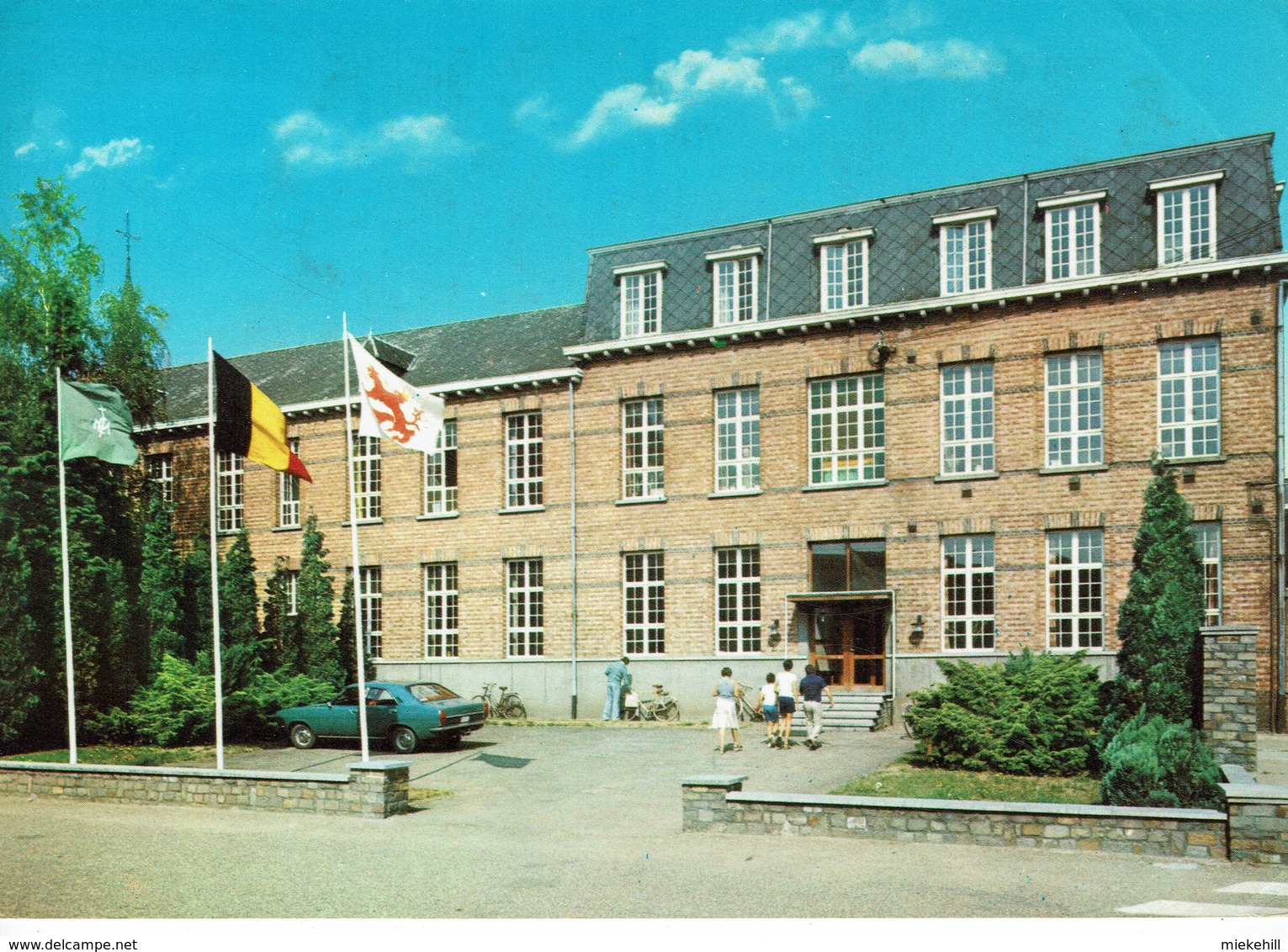 HEUSDEN-H.HART COLLEGE-INGANG VAN DE STICHTINGSGEBOUW - Heusden-Zolder