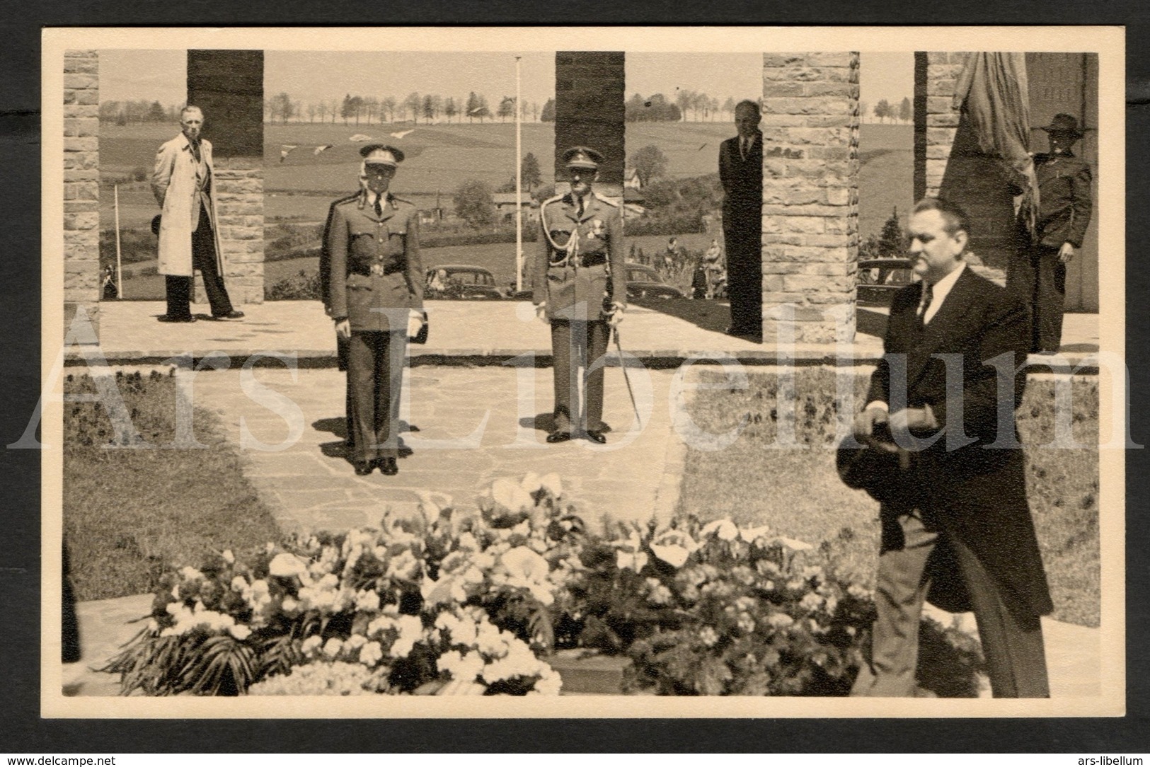 Photo Postcard / ROYALTY / Belgium / Belgique / Roi Baudouin / Koning Boudewijn / Bastogne / 1951 - Bastogne