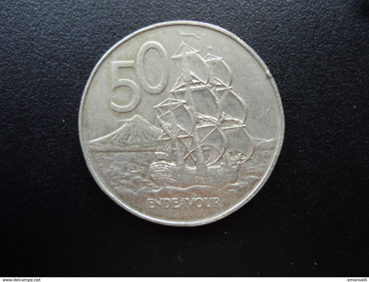 NOUVELLE ZÉLANDE : 50 CENTS  1978   KM 37.1    SUP - Nouvelle-Zélande