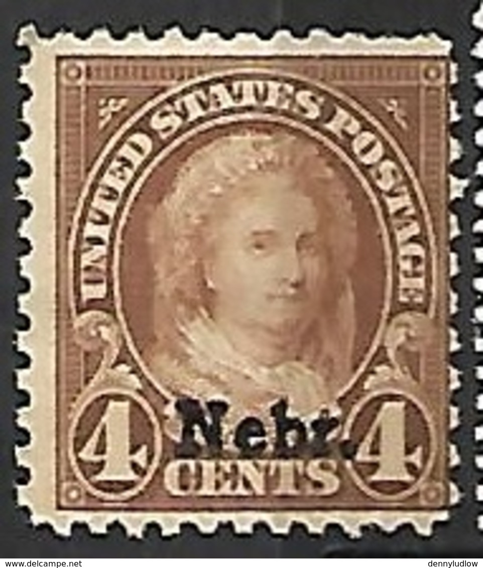 US  1929  Sc#673  4c  Nebr  MNH**  2016 Scott Value $35 - Unused Stamps