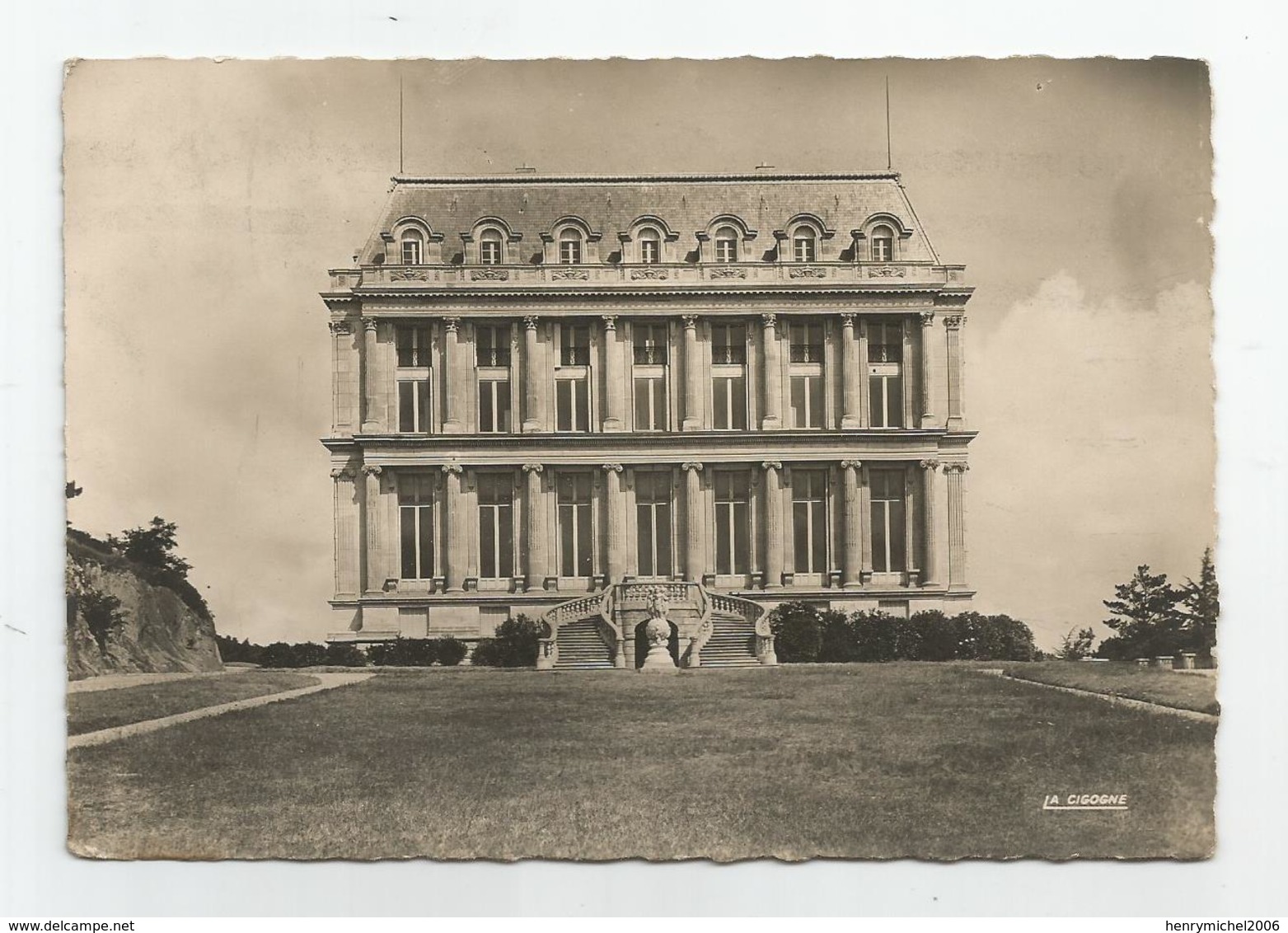 Corse La Punta Le Chateau Pozzo Di Borgo Cachet Ajaccio 1954 Ed La Cigogne - Ajaccio