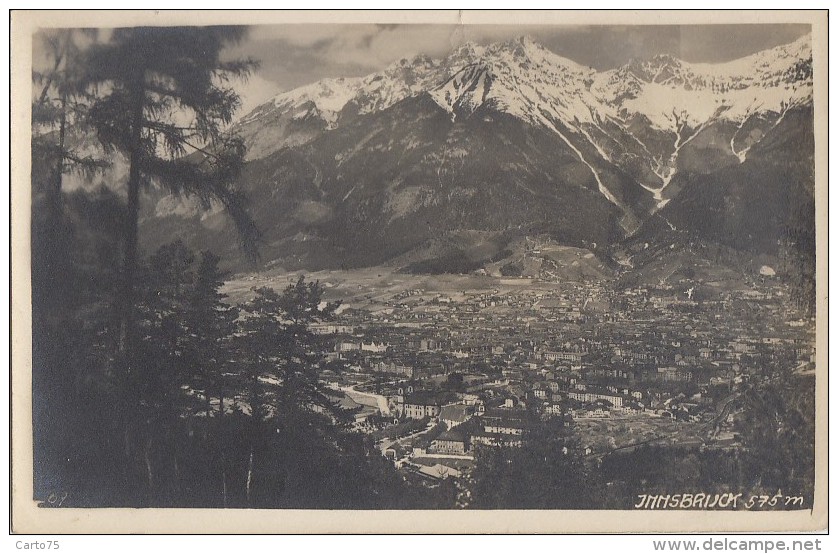 Autriche - Innsbruck - Gesamtansicht - Photographie 1946 - Innsbruck