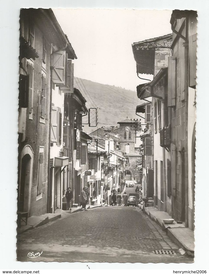 64 St Jean Pied De Port La Rue D'espagne Animée - Chaussures Espil Ed Photo Cim - Saint Jean Pied De Port