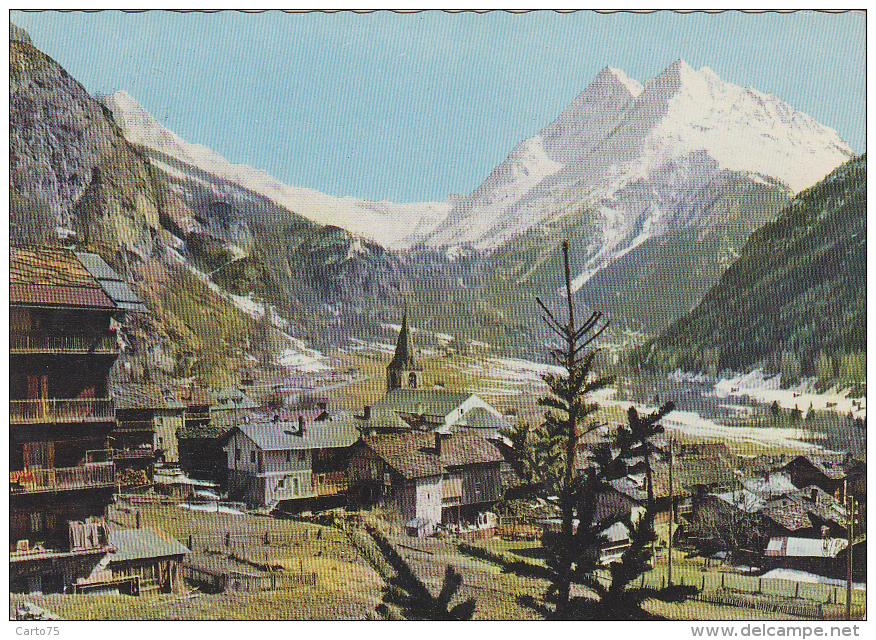 Suisse - Evolène - Val D'Hérens Et Dent Blanche - Evolène