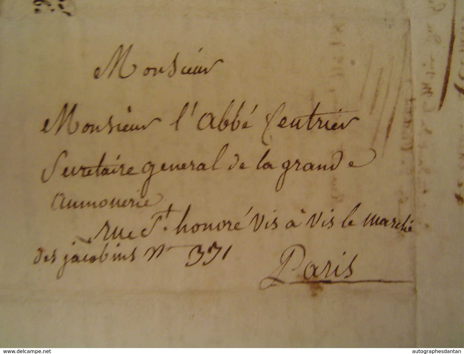 Superbe L.A.S 1817 Jean-François LE SUEUR Compositeur Né à Drucat En 1760 - Lesueur - Composer - Lettre Autographe - Autres & Non Classés