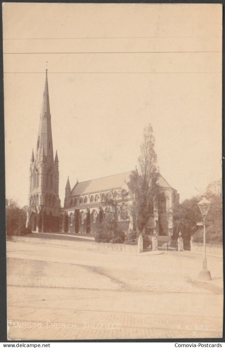 Ranmoor Church, Sheffield, Yorkshire, C.1905-10 - RP Postcard - Sheffield