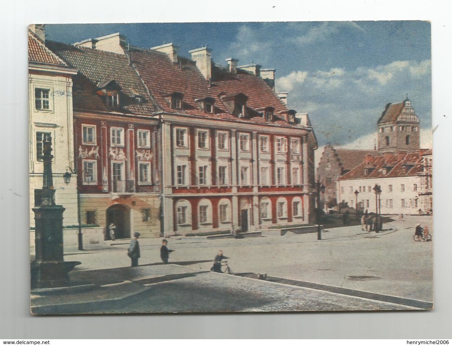 Pologne Poland Polska Warszawa Varsovie Fragment Ryunku Nowego Miasta - Polonia