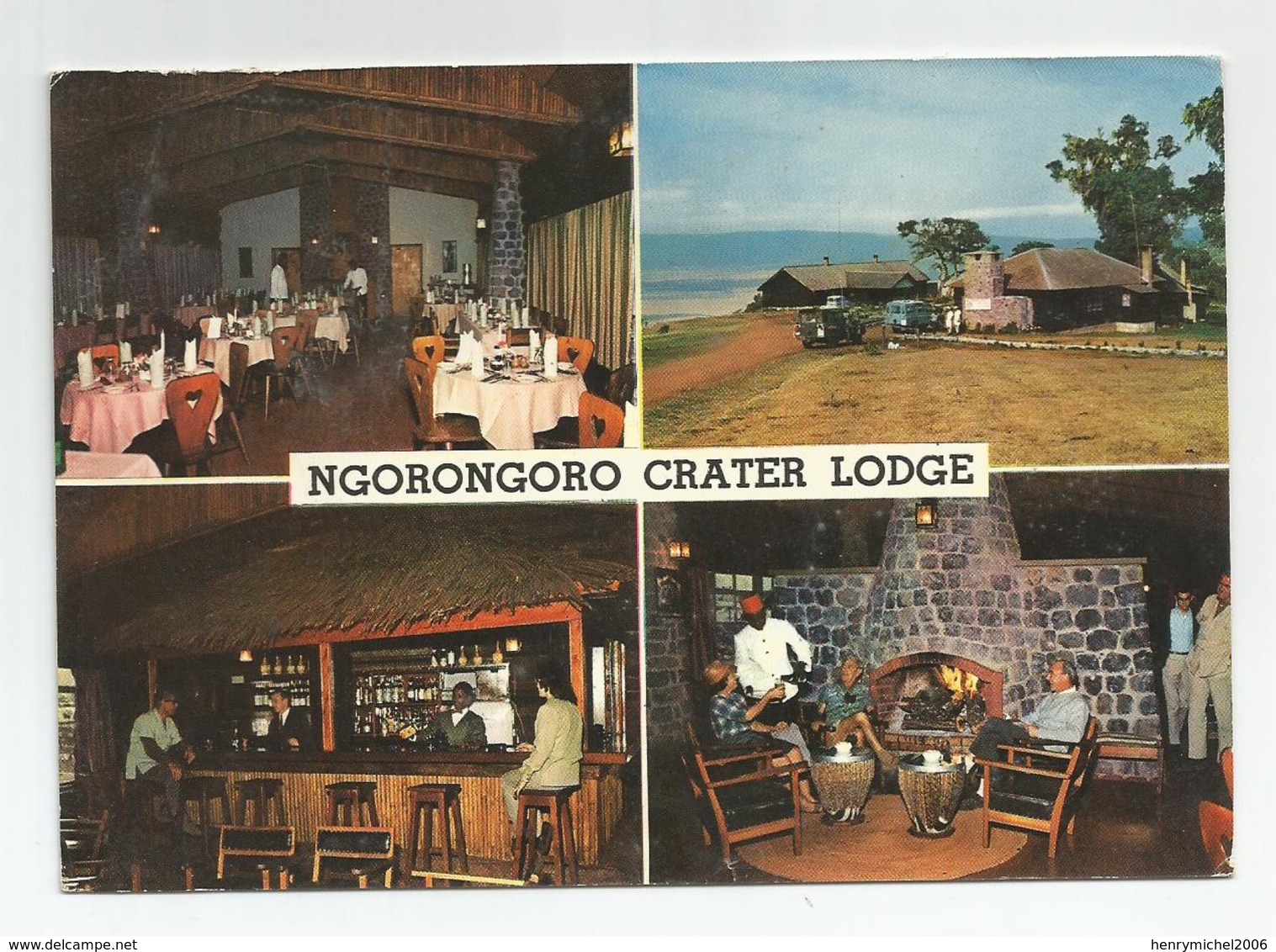 Afrique Tanzanie Tanzania Ngorongoro Crater Lodge - 2scans - Tanzanie