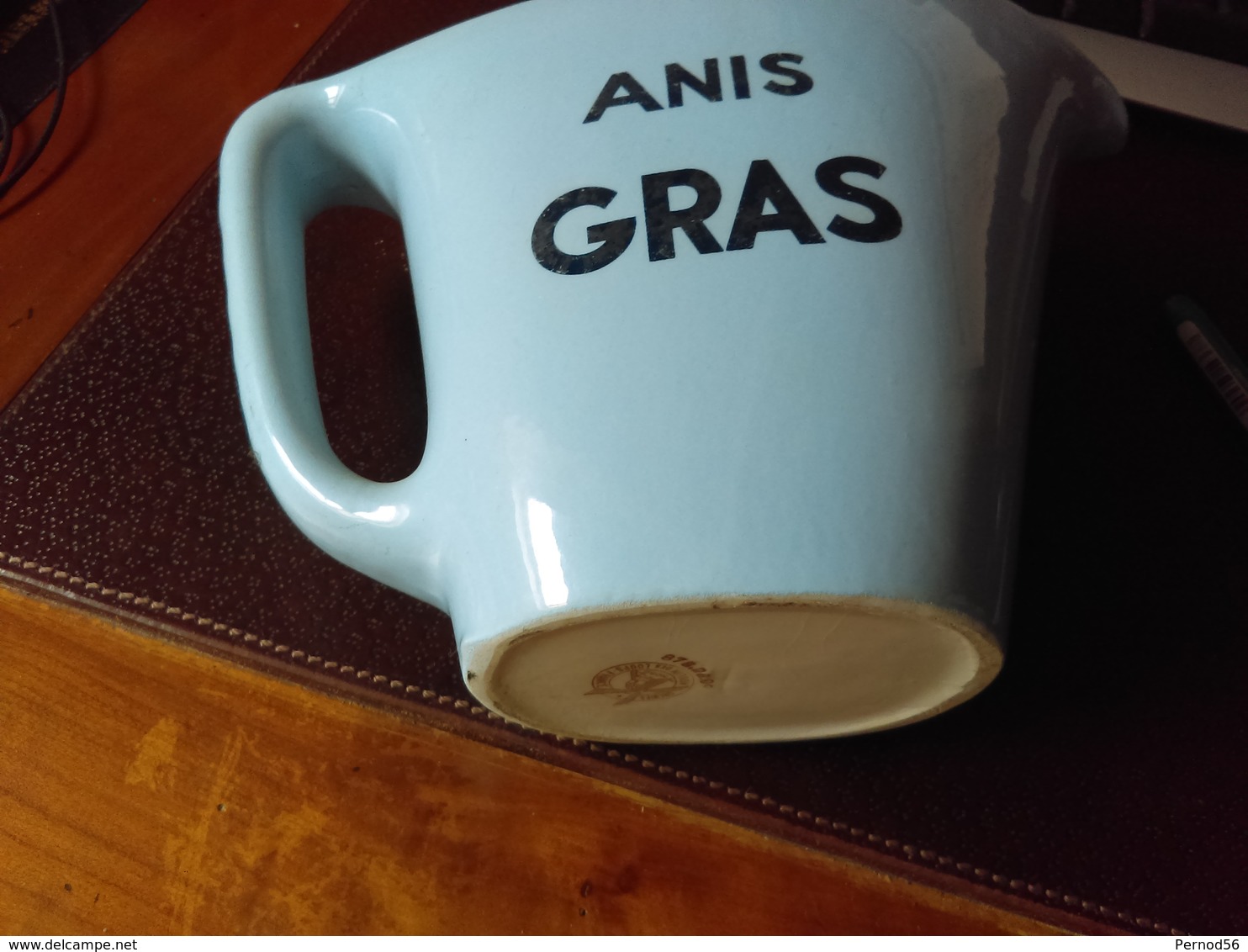 Caraffe En Grès Bleu GRAS ANIS ORCHIES Moulin Des Loups - Carafes