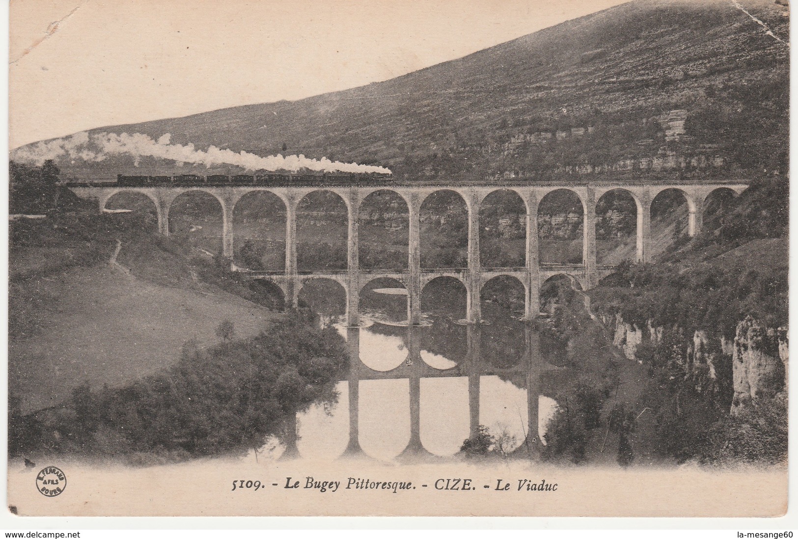 C P A ...AIN...CIZE....LE BUGEY PITTORESQUE...................LE VIADUC - Non Classés